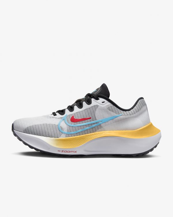 Nike Zoom Fly 5- Black/ White/ Picante Red/ Baltic Blue DM8974-002